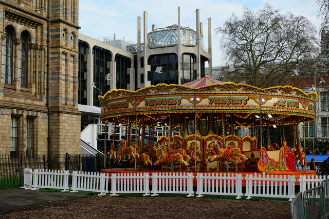 Gallopers at the Natural History Museum