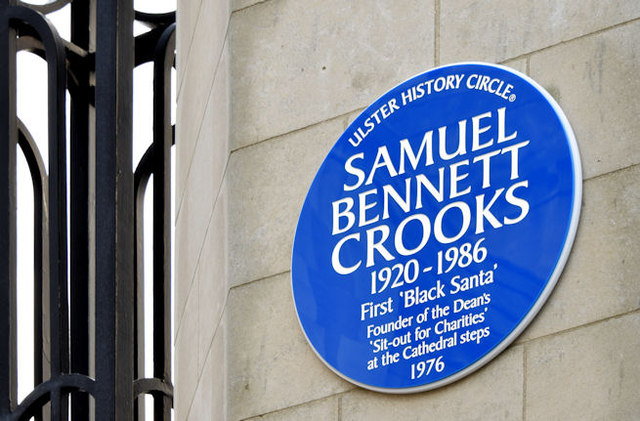 Dean Crooks plaque, Belfast (December 2014)