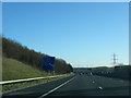 M1 southbound nears Junction 33