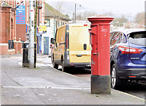 J3274 : Pillar box BT13 8290, Belfast (December 2014) by Albert Bridge