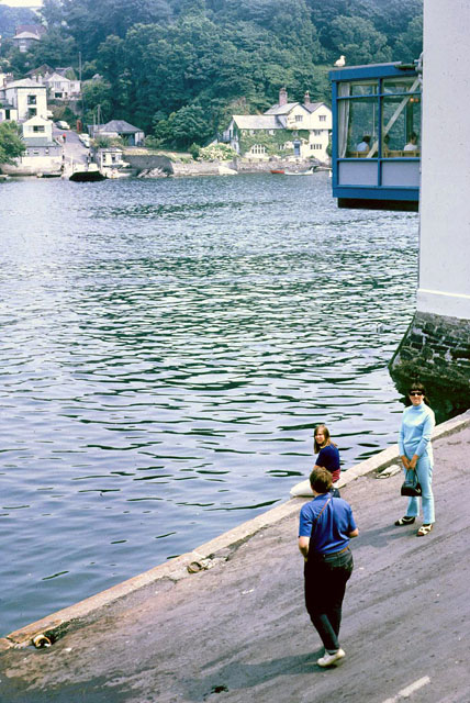 Bodinnick Ferry. 1968
