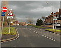 ST2326 : Chicanes ahead for 600 yards, Eastwick Road, Taunton by Jaggery
