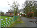 Rural housing near Templetonburn