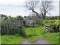 Former level crossing, Christon Bank Farm