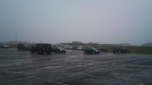Filthy morning at Solent Meads car park