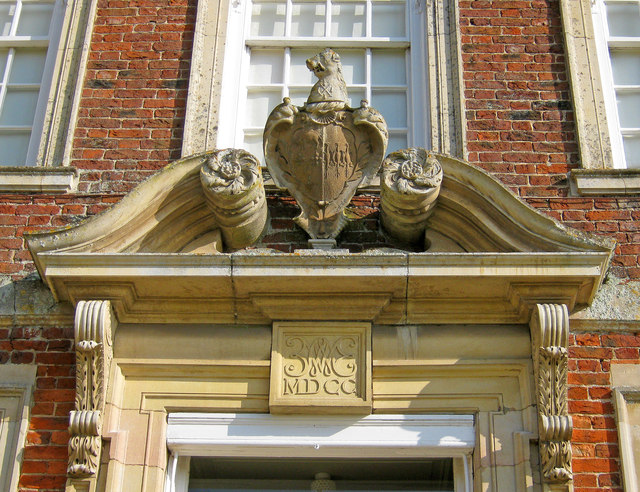 Detail at the Entrance to Gunby Hall