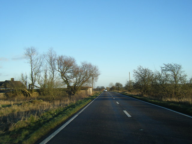 B5057 Darley Road heading east