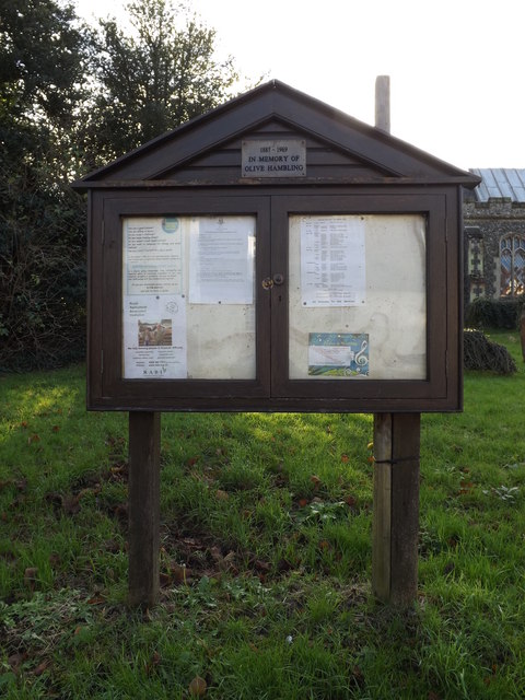 St.Peter's Church Notice Board