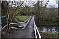 Footbridge over Hartley Brook Dike