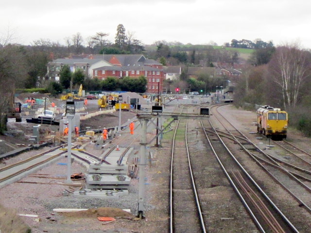 Bromsgrove New Station Work in Progress
