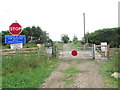 Level crossing on Viking Way W of Sedgebrook