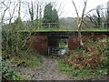 Bridge carrying Beechen Bank Road over Cossington Road, Walderslade