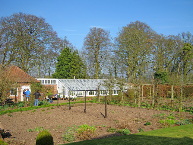 Kitchen Garden at Gunby Hall