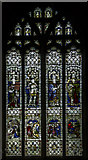 SK7953 : Stained glass window, St Mary Magdalene church, Newark by Julian P Guffogg