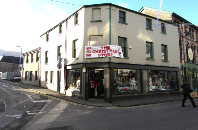 The Christmas Store in Abergavenny