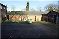 TQ7736 : Cranbrook Drill Hall Small Bore Rifle Range Side elevation Causton Road Cranbrook by Peter Skynner