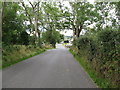 View due West along Millvale Road, Ballyward