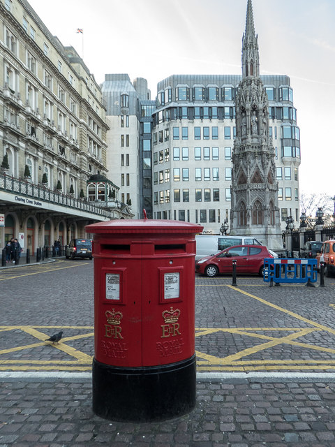 Elizabeth II Double Pillar Box, Charing Cross, London
