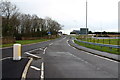 Approaching the A77 at Bogend