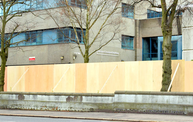 The "Bernard Crossland Building", Belfast (December 2014)