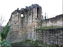 NZ2564 : The Corner Tower, Newcastle City Walls (2) by Mike Quinn
