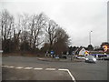 Roundabout on Epsom Road, West Horsley