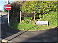 The Courtyard Business Centre nameboard, Crickhowell