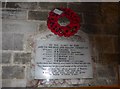 St George, Langton Matravers: memorial (2)