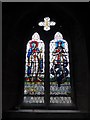 SY9978 : St George, Langton Matravers: stained glass windows (A) by Basher Eyre