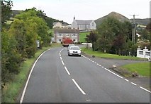 J0023 : Entering the village of Lislea from the Crossmaglen direction along the B30 by Eric Jones