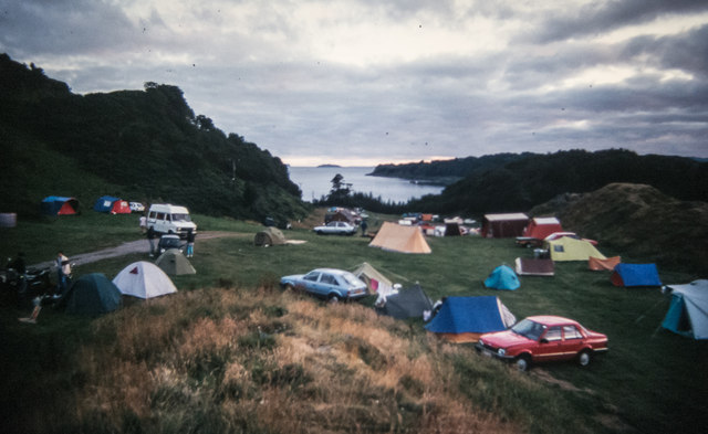 Campsite at Gallanachmore
