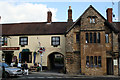 The George Hotel, Higher Cheap Street and Former Hospice of Saint Julian, 1 Cheap Street, Sherborne