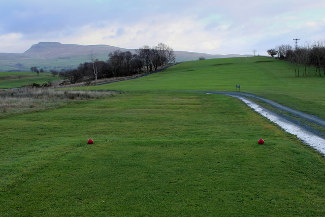 Fairway for Hole 2, Bentham Golf Course