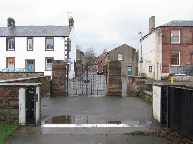 Entrance gates to King George's Field, Chapel Street