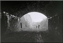 NT4936 : Ladhope Tunnel, Galashiels by Walter Baxter