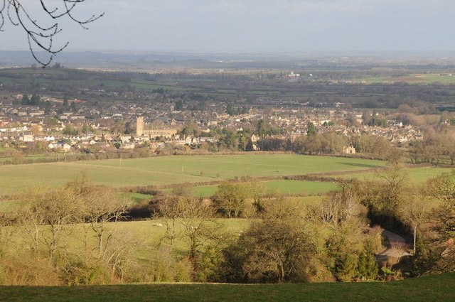 Winchcombe viewed from the south