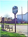 Alderton village sign