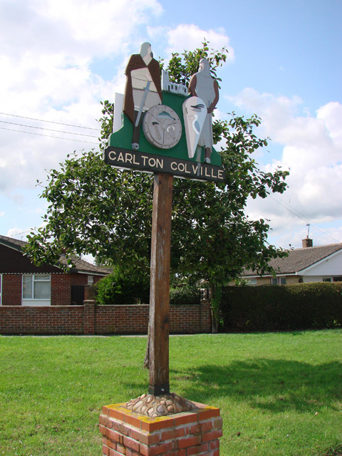 Carlton Colville village sign