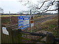 TF0710 : Railway access point, Casewick Bridge, Uffington, Lincolnshire by Richard Humphrey