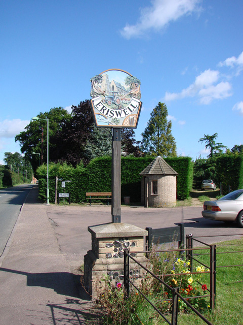Eriswell village sign