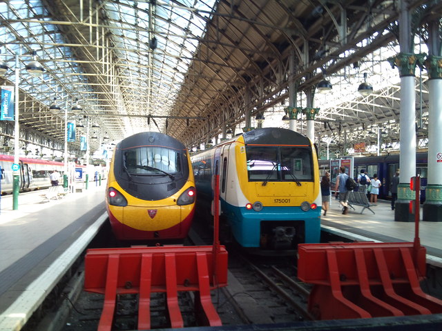 Pendolino and Coradia at Piccadilly