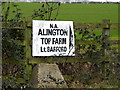 TL2055 : Top Farm sign by Geographer