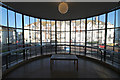 Curved window, De La Warr Pavilion