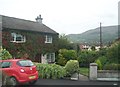 Ivy covered house on Tullymacreeve Road, Mullaghbawn