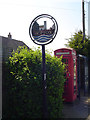 Hopton (Suffolk) village sign