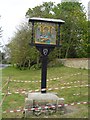 Icklingham village sign