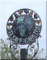 Kelsale cum Carlton village sign (detail)