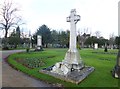 Manchester Southern Cemetery, memorial