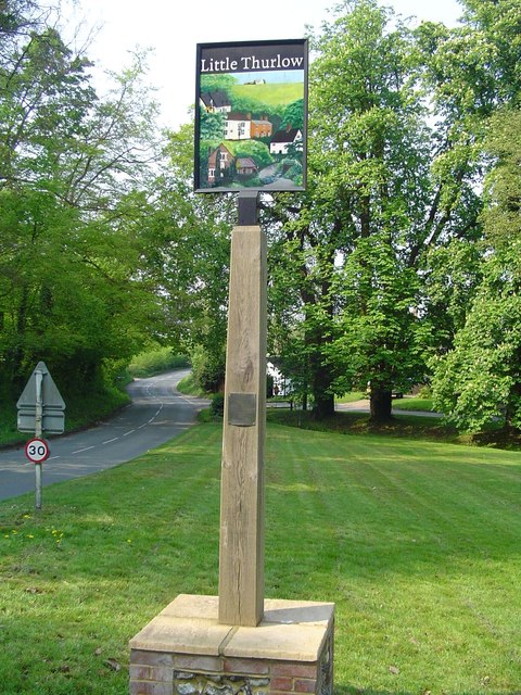 Little Thurlow village sign
