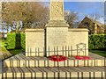 War Memorial Base and Inscription